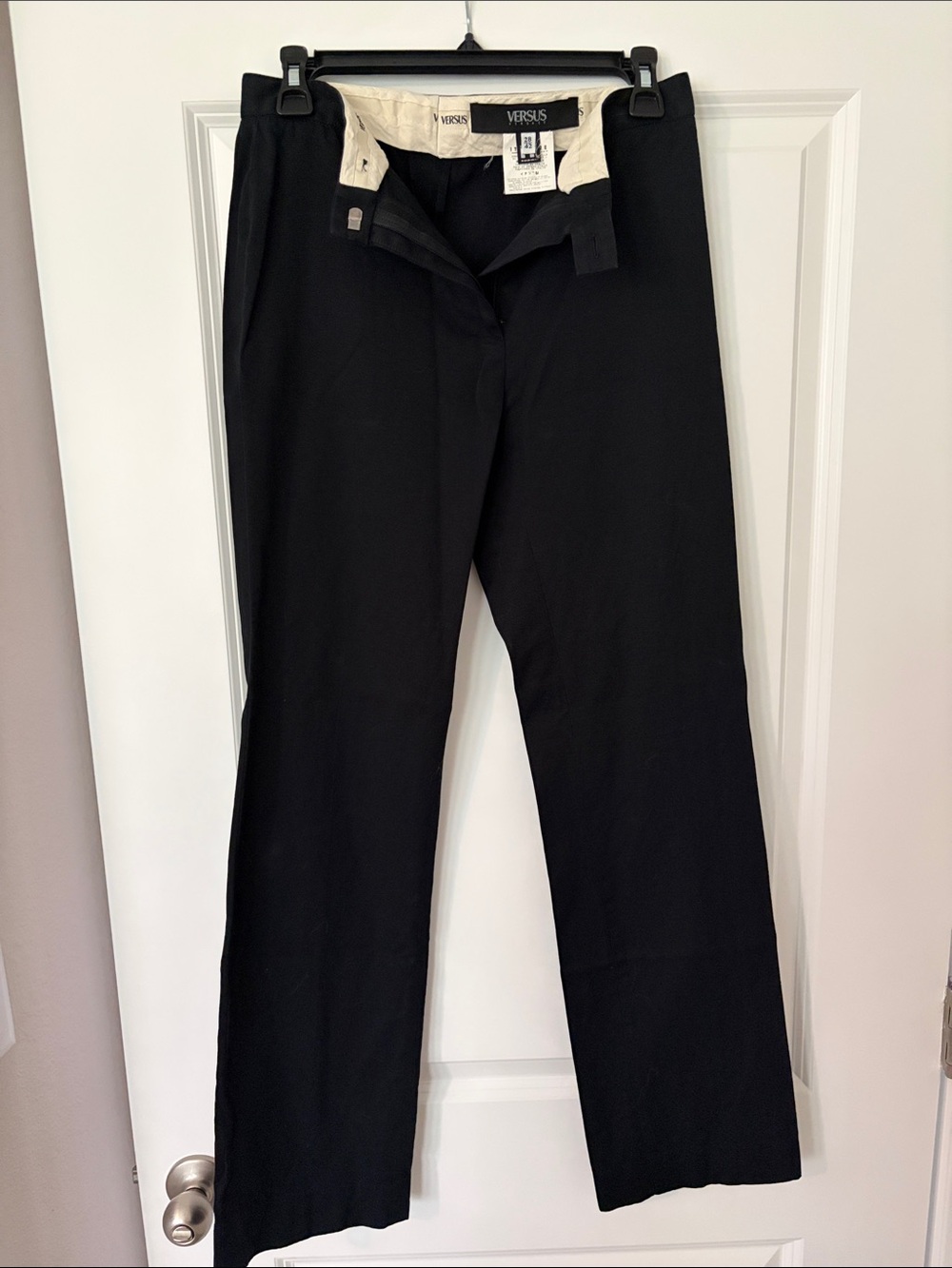 Versus Versace Black Tailored Pants